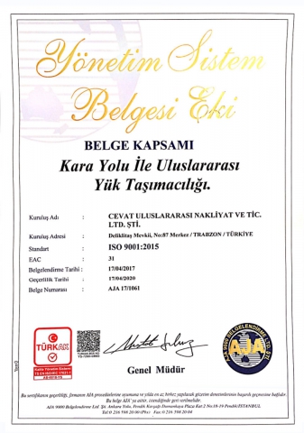 ISO 9001 Турецкий прицел